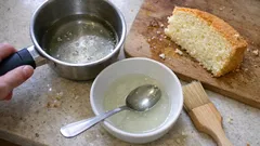 Sirop d’imbibage pour génoise (spécial fraisier) : prêt en 5 minutes