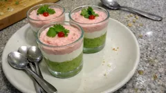 Verrines concombre et Vache qui Rit : l’apéro frais prêt à l’avance