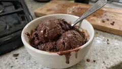 Glace au chocolat au Thermomix : une texture ultra onctueuse, comme chez le glacier