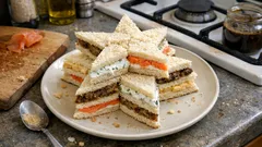 Pain surprise étoile façon origami : mini-sandwichs à partager, sans cuisson