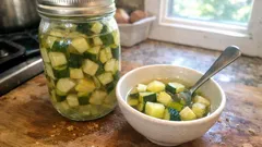 Courgettes au naturel en bocaux : la méthode simple pour en profiter toute l’année