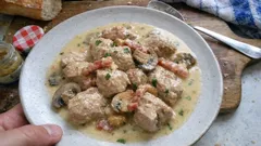 Sauté de porc à la crème et aux champignons : la sauce onctueuse qui fait tout