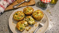 Moelleux salés courgette-chèvre frais : fondants, simples et prêts en 30 minutes